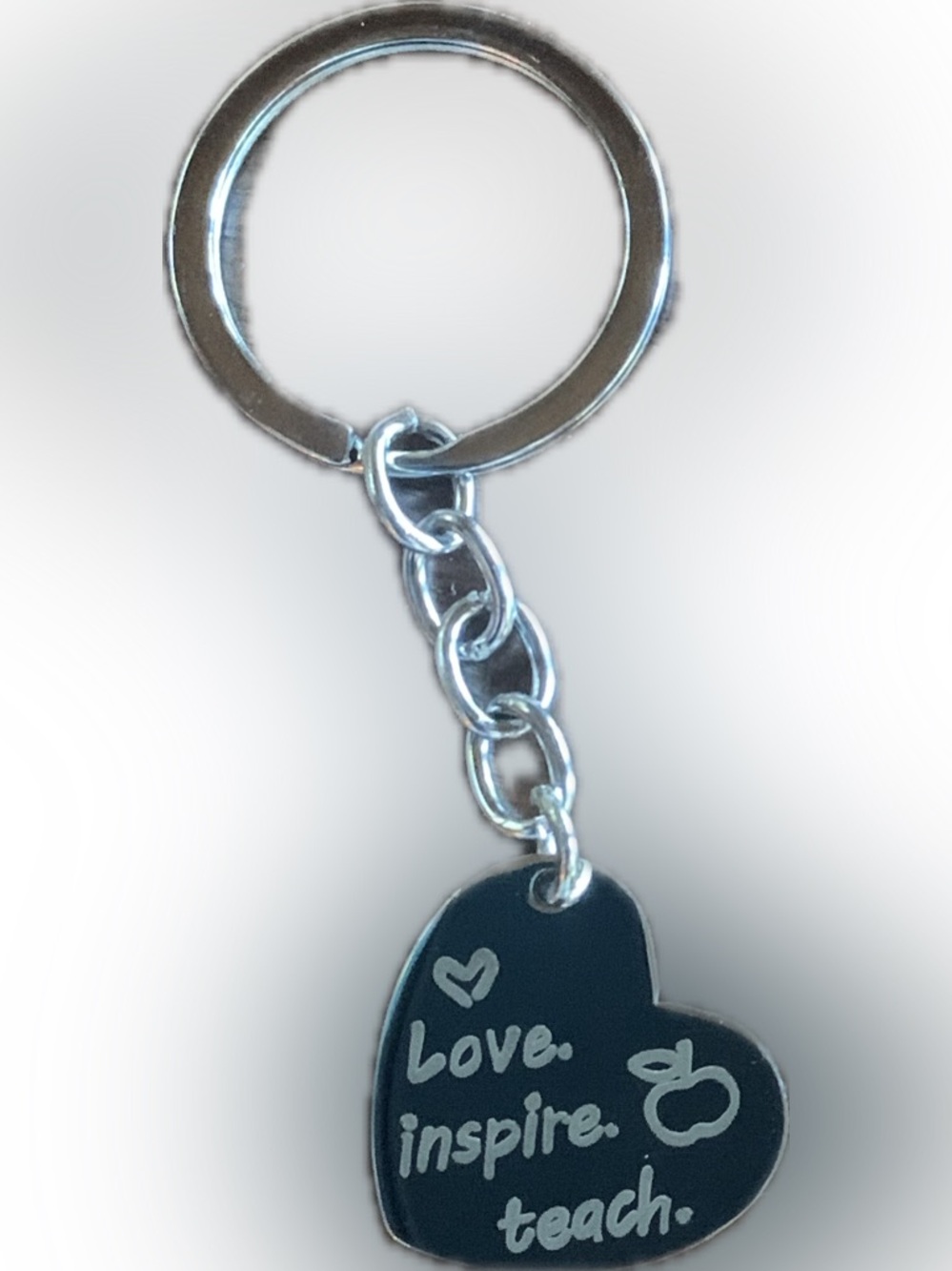 Teacher Gift - Keychain Bag Tag Appreciation Set – “Thank You for Inspiring” Duo